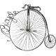 Ride A Bike Word Bits- Bicycle Stamp
