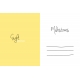 Oh Baby Baby- Eight Months- Milestone Card Yellow 02