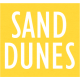 Sand And Beach- Sand Dunes Word Label