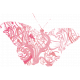 Tiny, But Mighty- Pink Butterfly Stamp