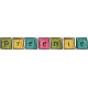 Tiny, But Mighty- Baby Blocks Preemie Word Art Doodle