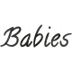 Tiny, But Mighty Babies Word Art