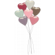 Be Mine- Glossy Glitter Balloon Bouquet