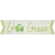 Earth Day- Go Green Word Art