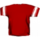 Football Jersey Back Red