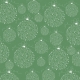 Touch of Sparkle Christmas Paper Ornament Green