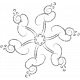 Touch of Sparkle Christmas Snowflake Silver 02