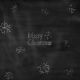 Touch of Sparkle Christmas Paper Merry Christmas Chalkboard