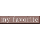 Rebecca Kit: &quot;My Favorite&quot; Wordart