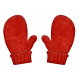 Joy: Red Woolen Mittens