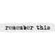 Rowena: May 2021 Blog Train Kit: WA- Remember This