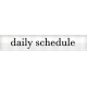 Felicity: WA Daily Schedule