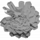 Flower Templates 01: flower 02 (grayscale)