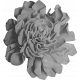 Flower Templates 01: flower 04 (grayscale)