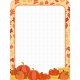 Autumn Pocket Journal Card w Pumpkins