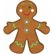 Christmas Gingerbread Cookie 03