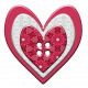 Love Story Heart Button