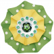 Retro Camper Add-On: Accordian Polka Dot Flower
