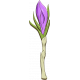 April Add-On: Purple Crocus Chipboard Flower