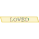 Who I am in Christ Add-On: Loved Word Strip