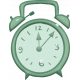 Green Alarm Clock