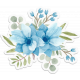 Blessed Add-On Bouquet Flower Sticker