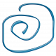 Super Hero Blue Spiral