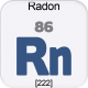 Genius Periodic Table 86 Radon