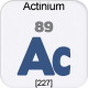 Genius Periodic Table 89 Actinium