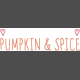 Pumpkin Spice Love- Chalk Word Art 3