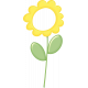 Yellow Flower Frame