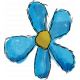 Don&#039;t Eat The Daisies (blue flower) 01