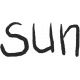 Bearly Spring word art (sun)