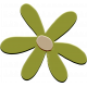 Fallish Rubber Elements- flower 01