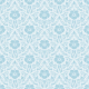 Seamless Blue Linen Pattern With Damask 02