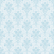 Seamless Blue Linen Pattern With Damask 04