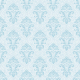 Seamless Blue Linen Pattern With Damask 06