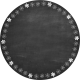 Chalkboard Round Label 05