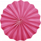 Spookalicious- Pink Accordian Flower 