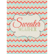 Sweater Weather- Journal Card- Sweater Weather