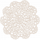 Spookalicious - White Doily