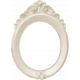 Spookalicious - White Ornate Frame