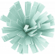 Birthday Wishes- Light Blue Frilled Paper Flower