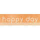 Birthday Wishes- Orange Label- Happy Day