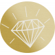 Shine- Gold Diamond Tag