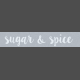 Cozy Kitchen Sugar &amp; Spice Word Art