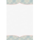 Cozy Kitchen Fabric Journal Cards- Pastel Plaid- 4x6