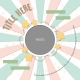 Big Beautiful Burst Templates - Circle Picture Frame