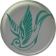 Bright Days Flair- Teal Bird Brad