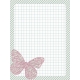 Bright Days Grid- Butterfly Journal Card (V)